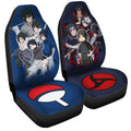 Itachi And Sasuke Car Seat Covers Custom Anime Car Accessories - Gearcarcover - 3