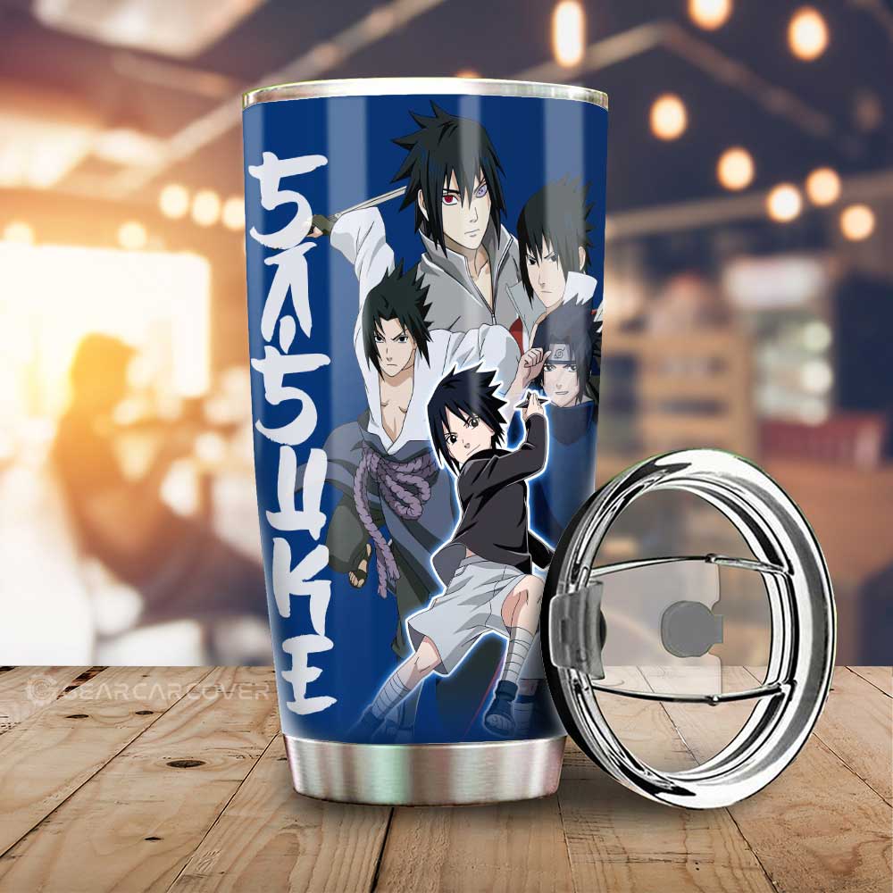 Itachi And Sasuke Tumbler Cup Custom Anime Car Accessories - Gearcarcover - 2