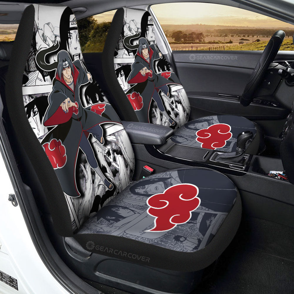 Itachi Car Seat Covers Custom Anime Car Accessories Mix Manga - Gearcarcover - 1
