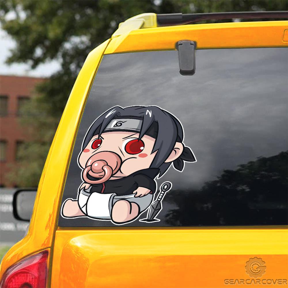 Itachi Car Sticker Custom Akt Member Naru Car Accessories - Gearcarcover - 3