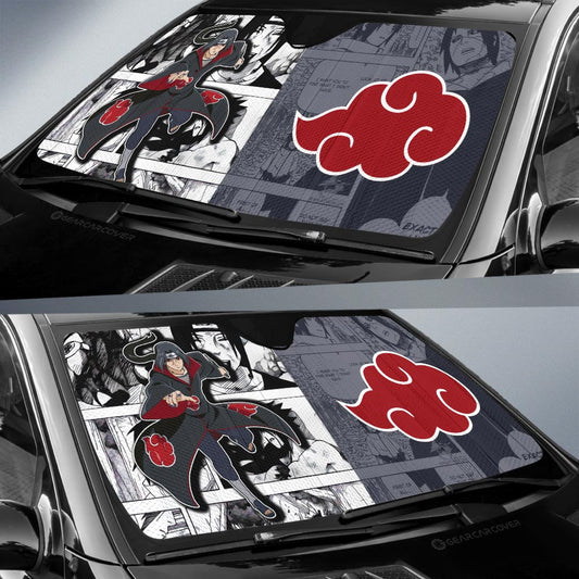 Itachi Car Sunshade Custom Mix Manga Car Accessories - Gearcarcover - 2