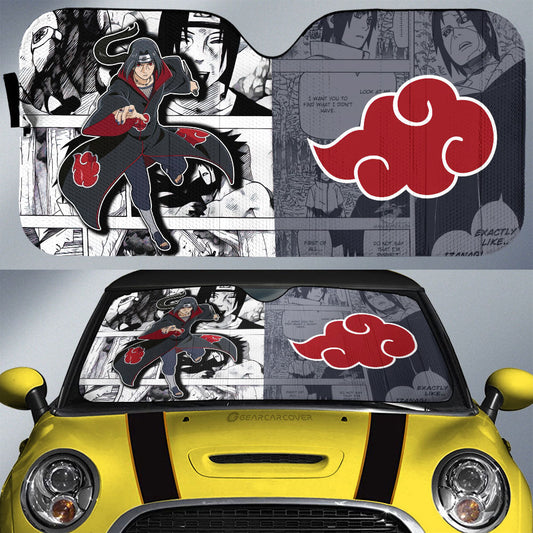 Itachi Car Sunshade Custom Mix Manga Car Accessories - Gearcarcover - 1