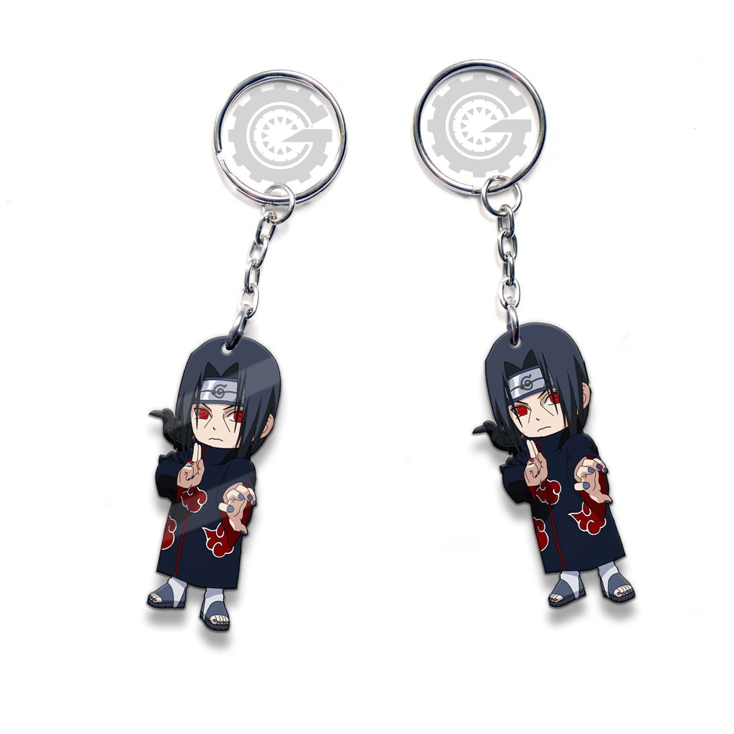 Itachi Keychains Custom Anime Car Accessories - Gearcarcover - 3