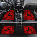 Itachi Mangekyo Sharingan Car Floor Mats Custom Anime Tie Dye Style - Gearcarcover - 2