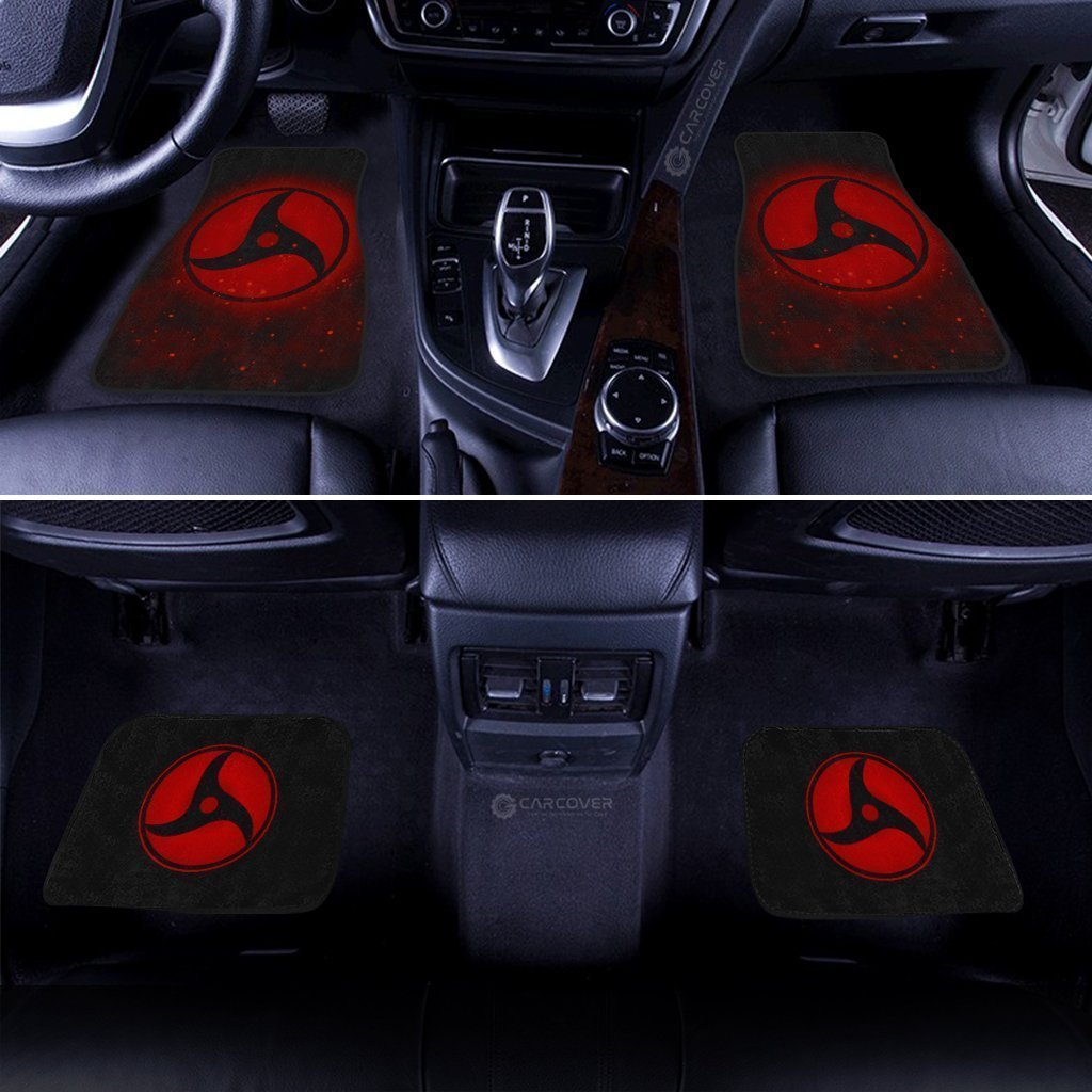 Itachi Mangekyou Car Floor Mats Custom Sharingan Eye Car Accessories - Gearcarcover - 2