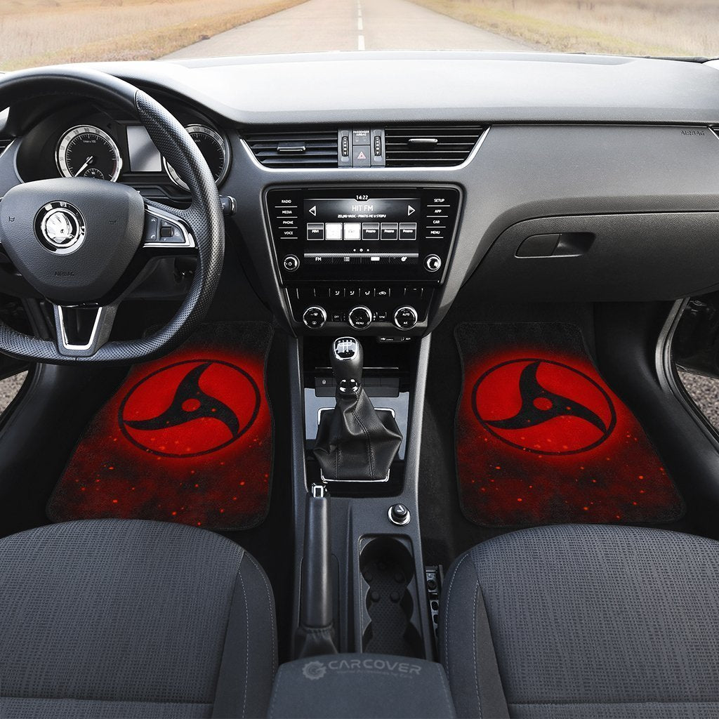 Itachi Mangekyou Car Floor Mats Custom Sharingan Eye Car Accessories - Gearcarcover - 3