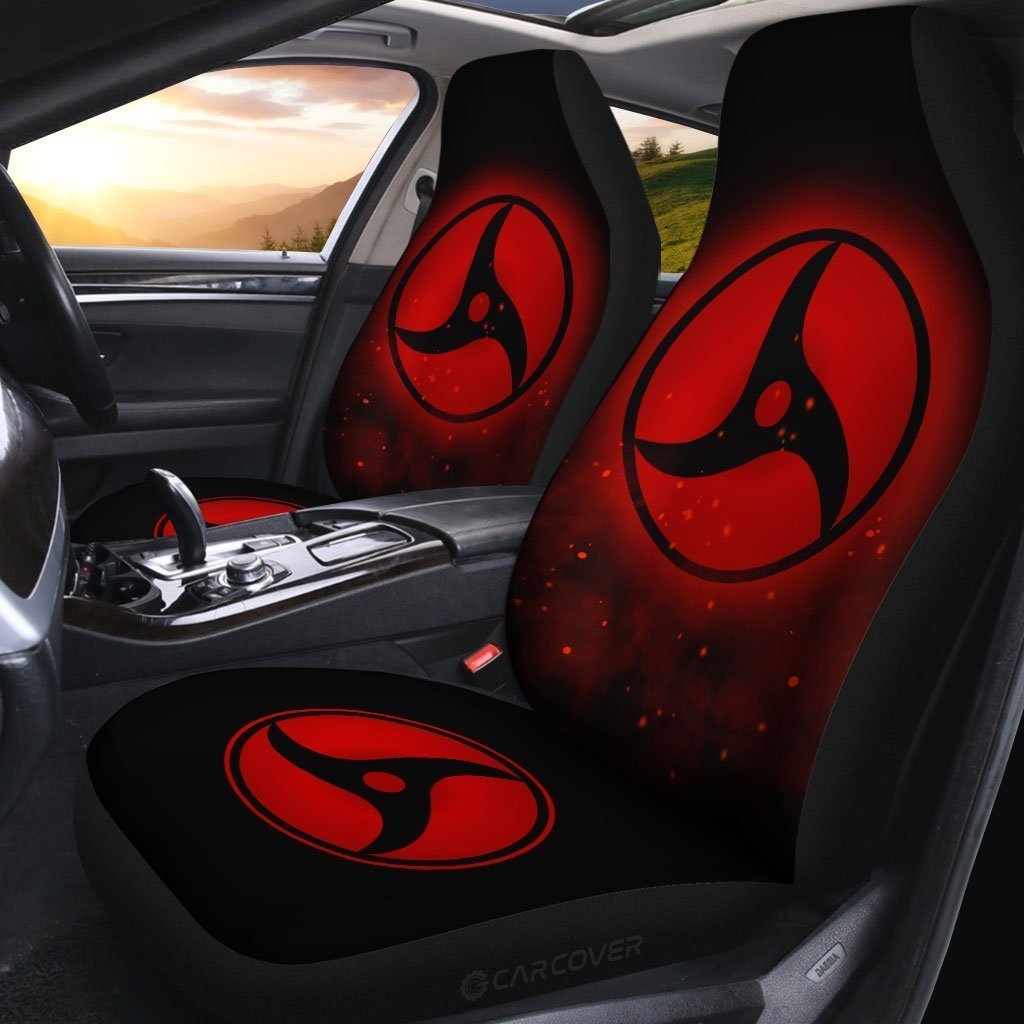 Itachi Mangekyou Car Seat Covers Custom Sharingan Eye Car Accessories - Gearcarcover - 2