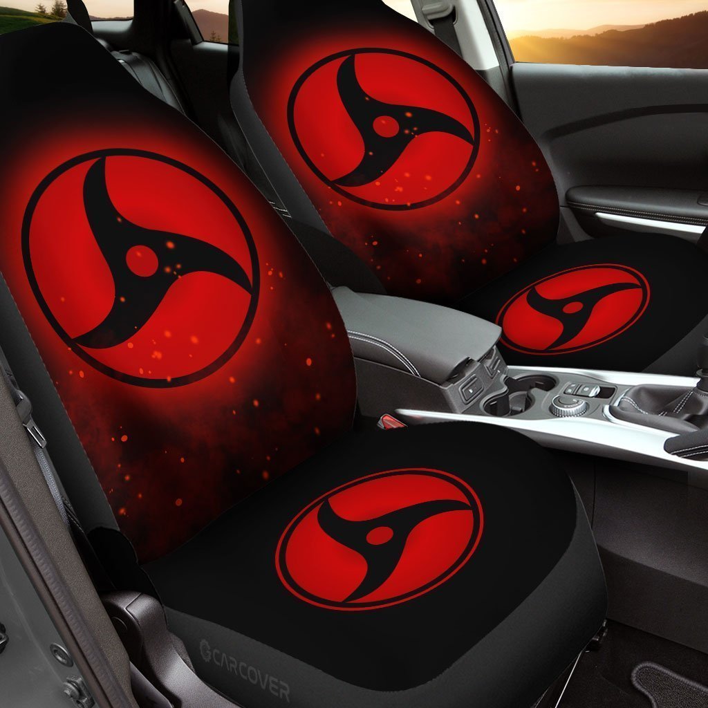 Itachi Mangekyou Car Seat Covers Custom Sharingan Eye Car Accessories - Gearcarcover - 1