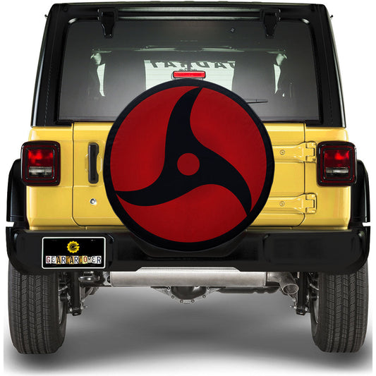 Itachi Mangekyou Spare Tire Covers Custom Anime Car Accessories - Gearcarcover - 1