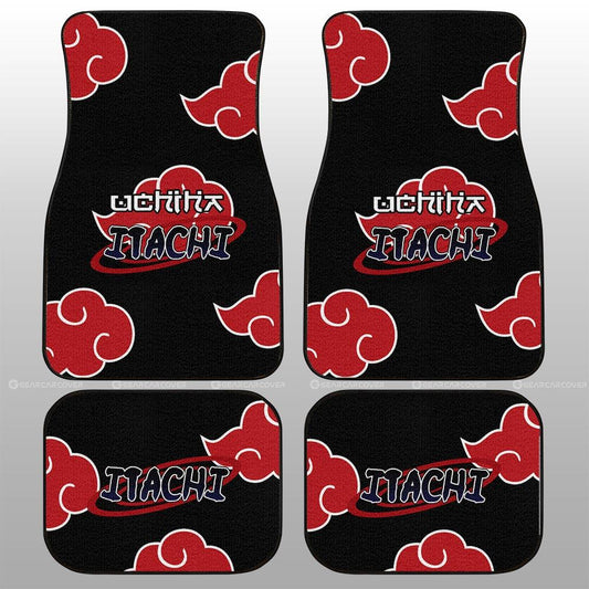 Itachi Uniform Car Floor Mats Custom Anime Car Interior Accessories - Gearcarcover - 2