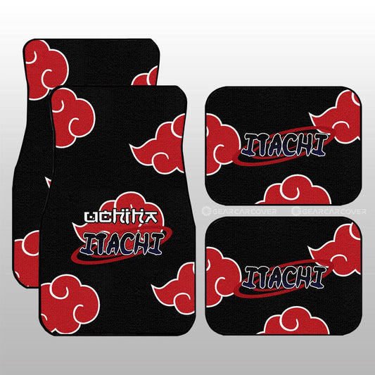 Itachi Uniform Car Floor Mats Custom Anime Car Interior Accessories - Gearcarcover - 1