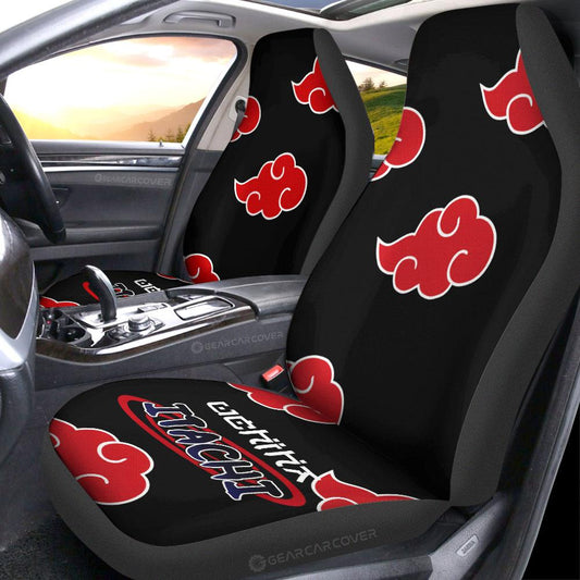 Itachi Uniform Car Seat Covers Custom Anime Car Interior Accessories - Gearcarcover - 2