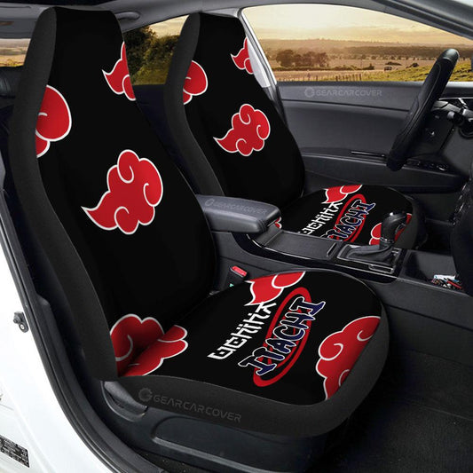 Itachi Uniform Car Seat Covers Custom Anime Car Interior Accessories - Gearcarcover - 1