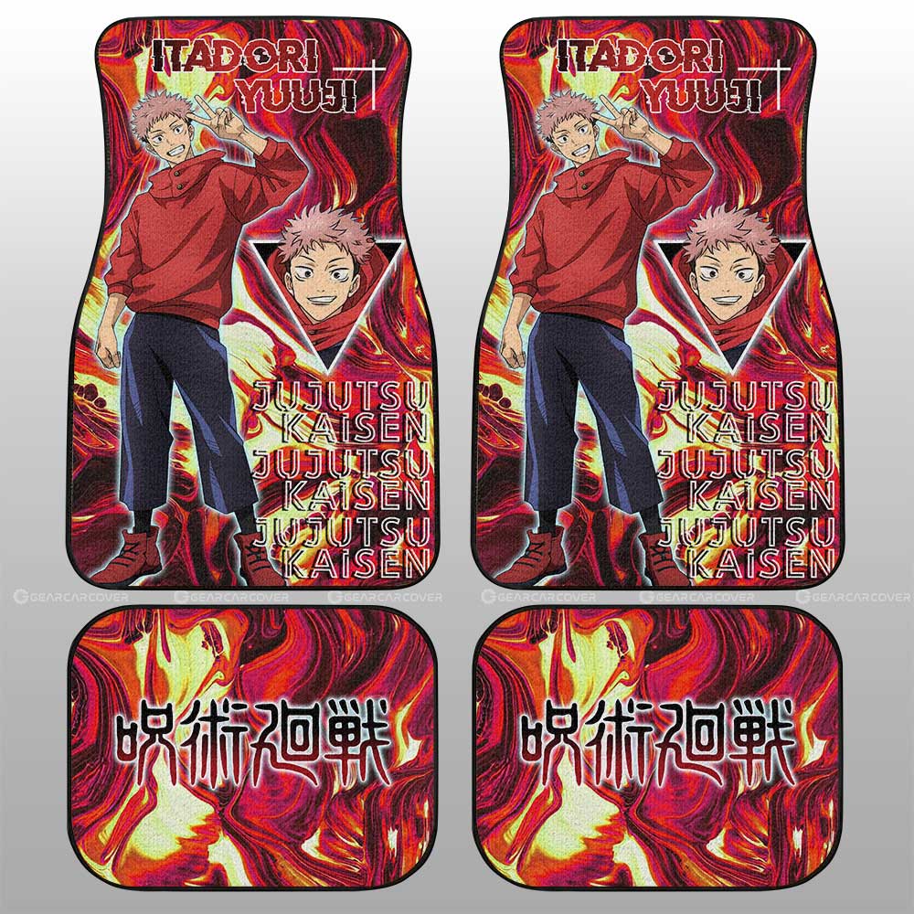 Itadori Yuji Car Floor Mats Custom Car Accessories - Gearcarcover - 1