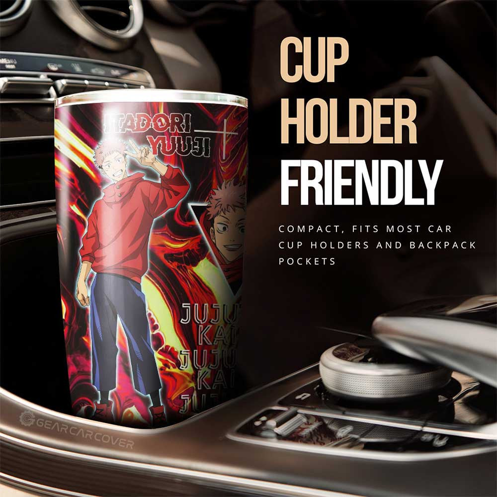 Itadori Yuji Tumbler Cup Custom Car Accessories - Gearcarcover - 2