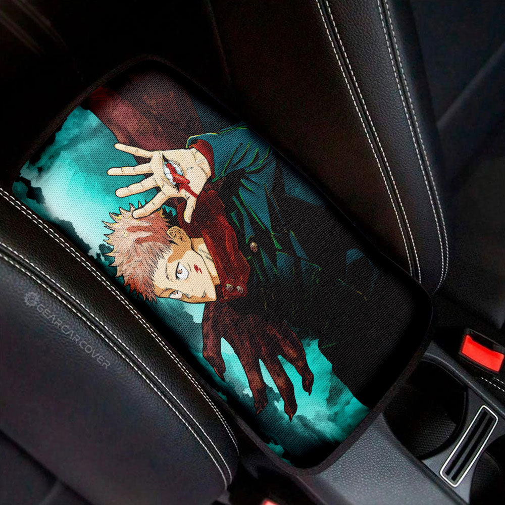 Itadori Yuuji Car Center Console Cover Collection - Gearcarcover - 1