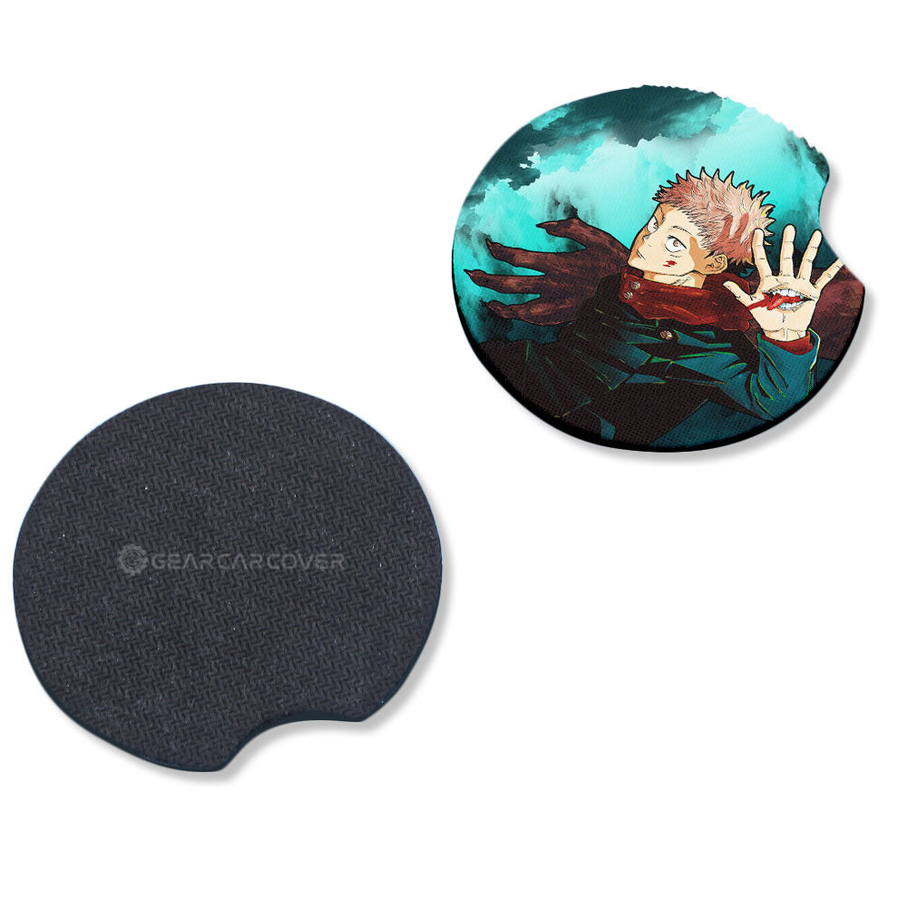 Itadori Yuuji Car Coaster Set Collection - Gearcarcover - 4