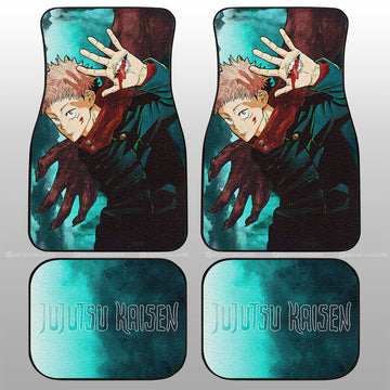 Itadori Yuuji Car Floor Mats Collection - Gearcarcover - 1