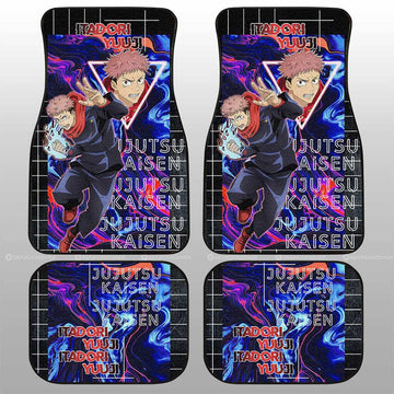 Itadori Yuuji Car Floor Mats Custom Car Accessories - Gearcarcover - 1