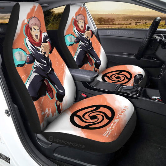 Itadori Yuuji Car Seat Covers Custom Car Accessories - Gearcarcover - 2