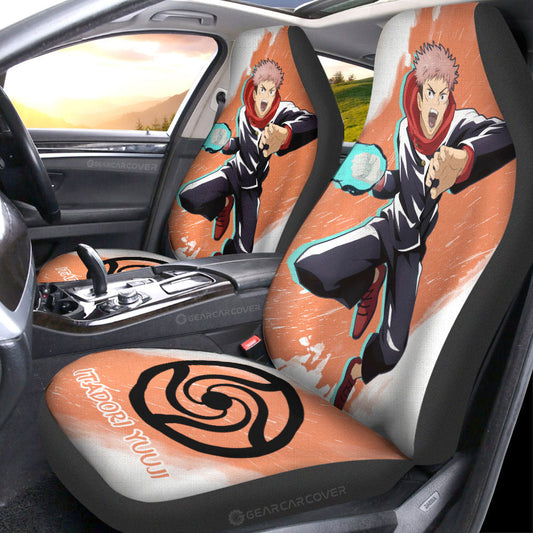 Itadori Yuuji Car Seat Covers Custom Car Accessories - Gearcarcover - 1