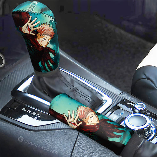 Itadori Yuuji Car Shift Knobs Cover Set Collection - Gearcarcover - 1