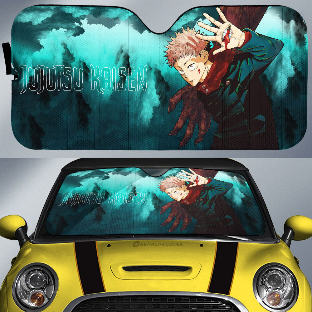 Itadori Yuuji Car Sunshade Collection - Gearcarcover - 1