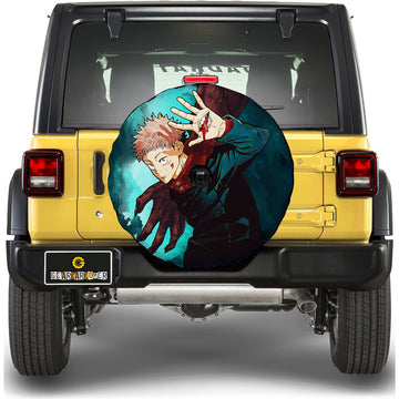 Itadori Yuuji Spare Tire Covers Camera Hole Collection - Gearcarcover - 1