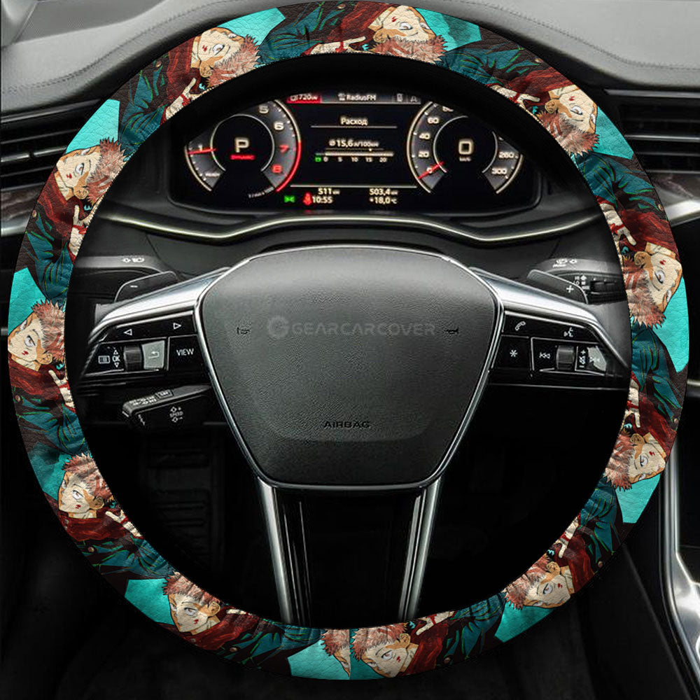 Itadori Yuuji Steering Wheel Covers Collection - Gearcarcover - 3