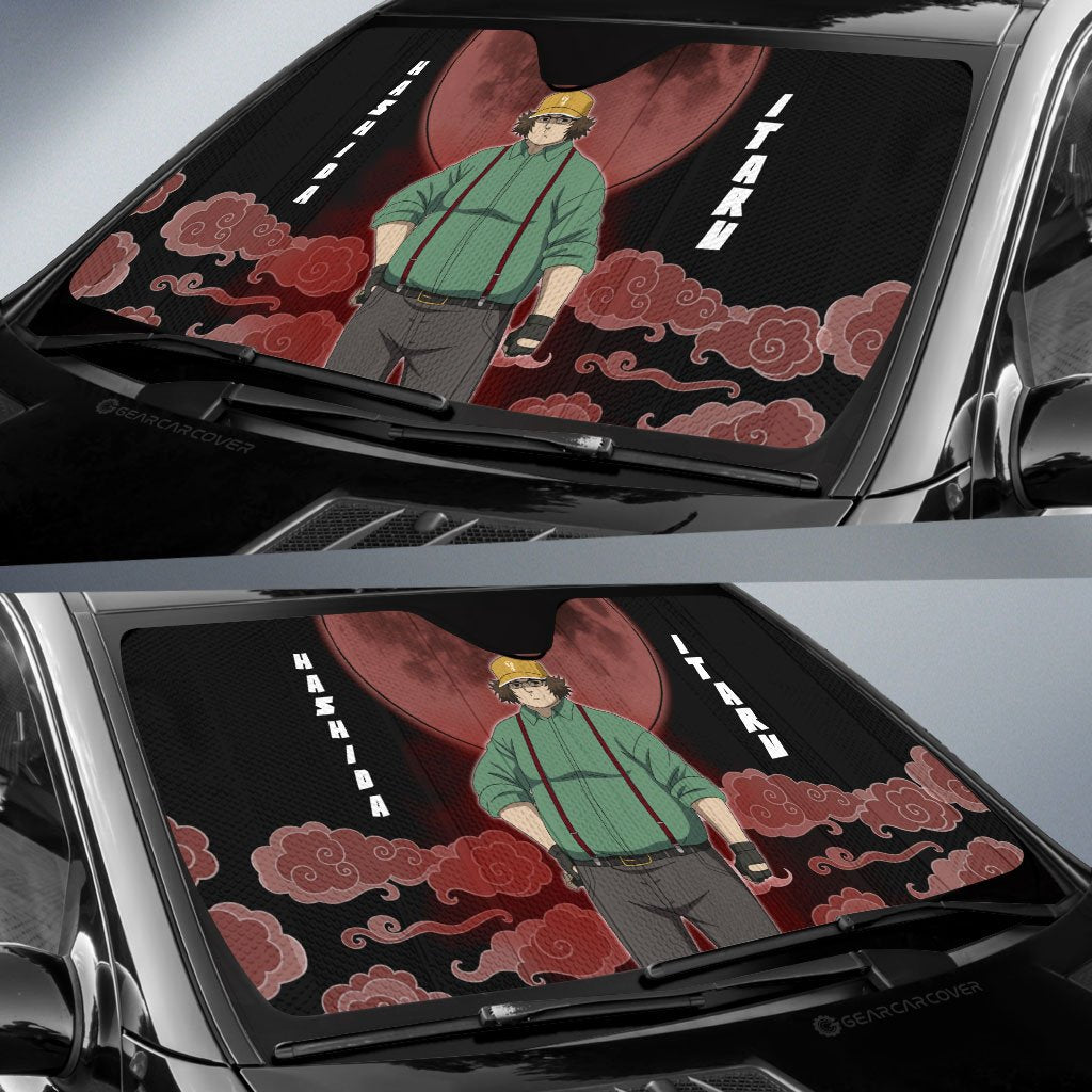 Itaru Hashida Car Sunshade Custom Car Accessories - Gearcarcover - 2