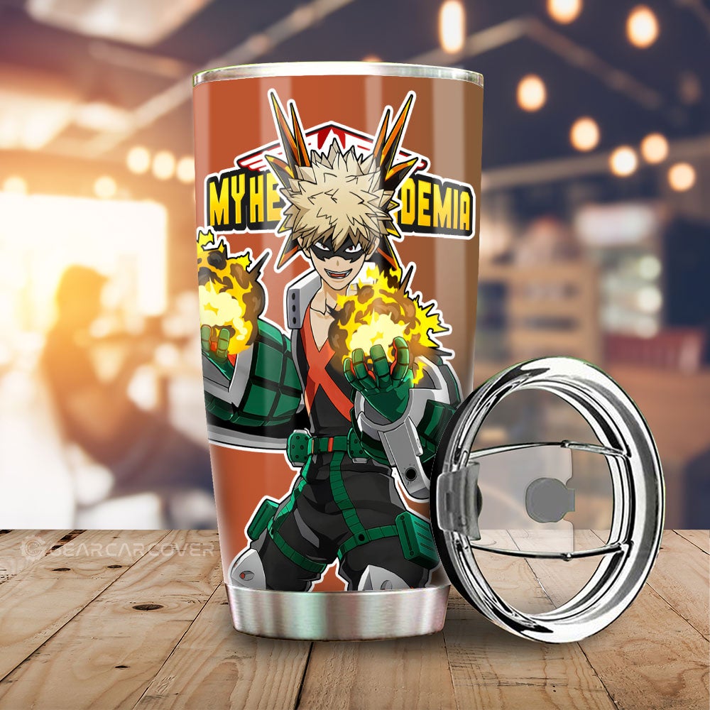 Izuku And Katsuki Tumbler Cup Custom Main Heros - Gearcarcover - 2