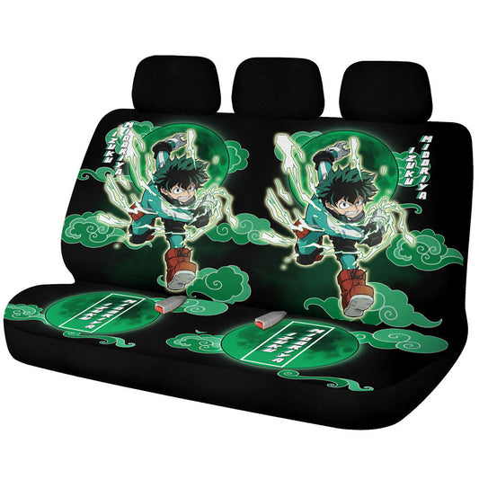 Izuku Midoriya Car Back Seat Covers Custom Car Accessories - Gearcarcover - 1