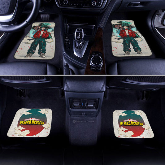 Izuku Midoriya Car Floor Mats Anime Collection - Gearcarcover - 2