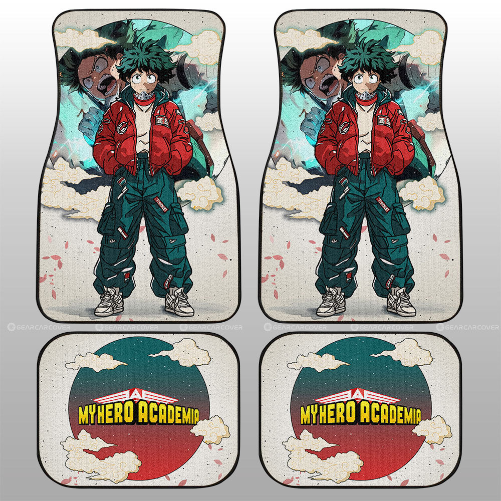 Izuku Midoriya Car Floor Mats Anime Collection - Gearcarcover - 1