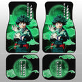 Izuku Midoriya Car Floor Mats Custom Car Interior Accessories - Gearcarcover - 2