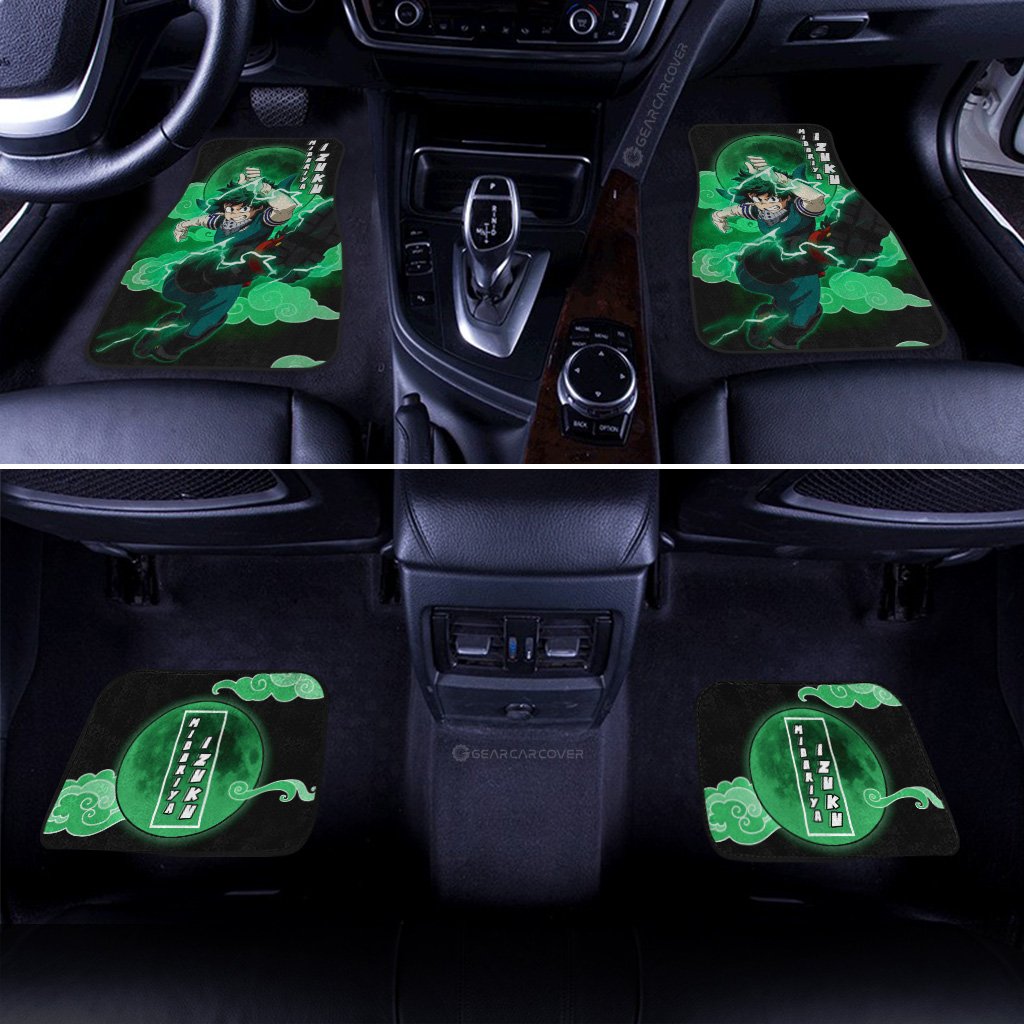 Izuku Midoriya Car Floor Mats Custom Car Interior Accessories - Gearcarcover - 3