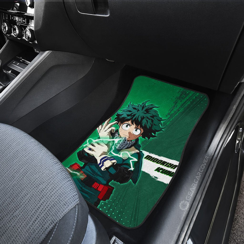 Izuku Midoriya Car Floor Mats Custom For Fans - Gearcarcover - 4