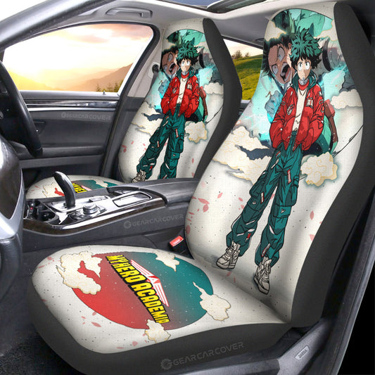 Izuku Midoriya Car Seat Covers Anime Collection - Gearcarcover - 1