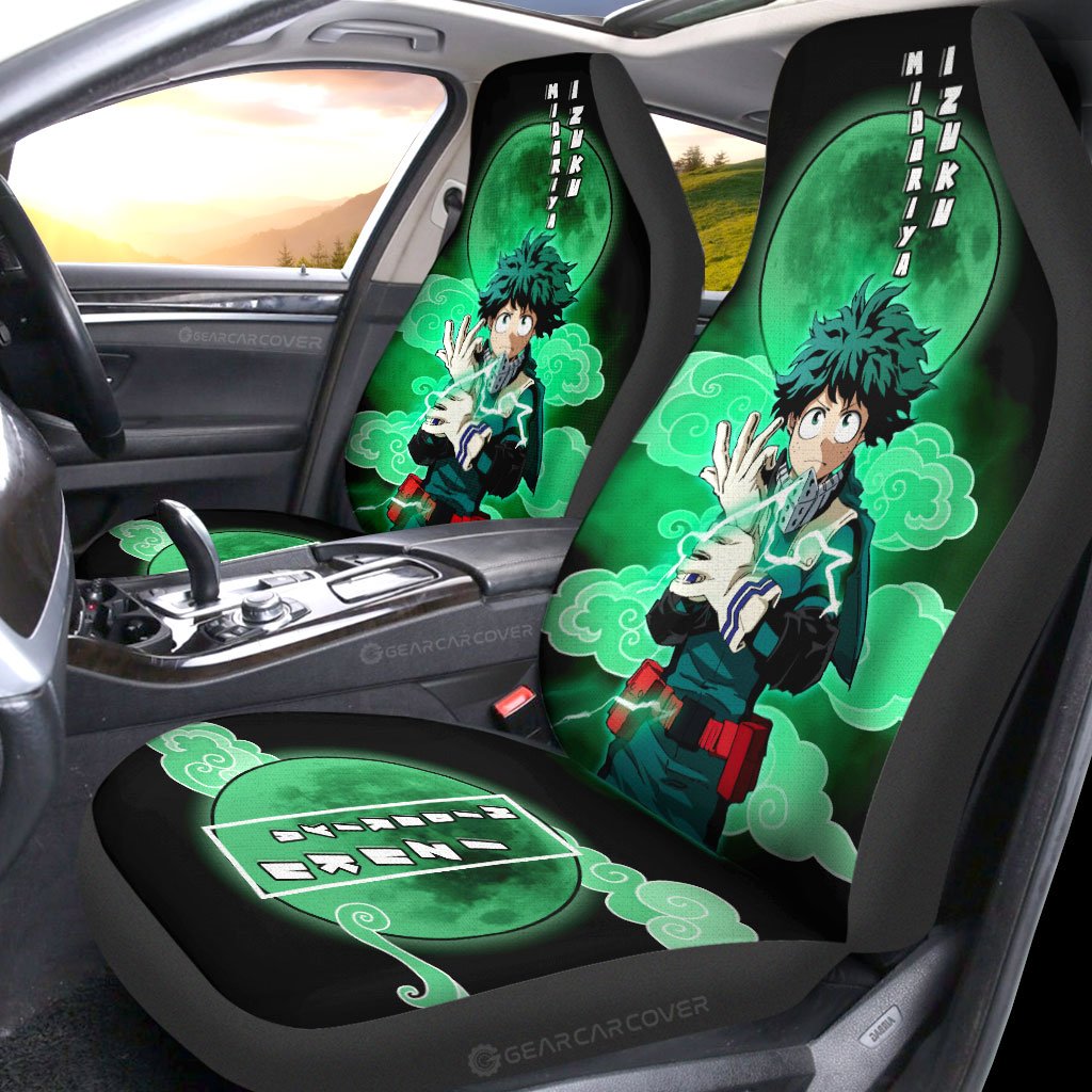Izuku Midoriya Car Seat Covers Custom Car Interior Accessories - Gearcarcover - 2
