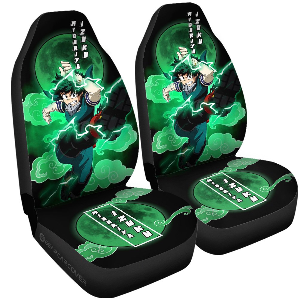 Izuku Midoriya Car Seat Covers Custom Car Interior Accessories - Gearcarcover - 3