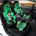 Izuku Midoriya Car Seat Covers Custom Car Interior Accessories - Gearcarcover - 1