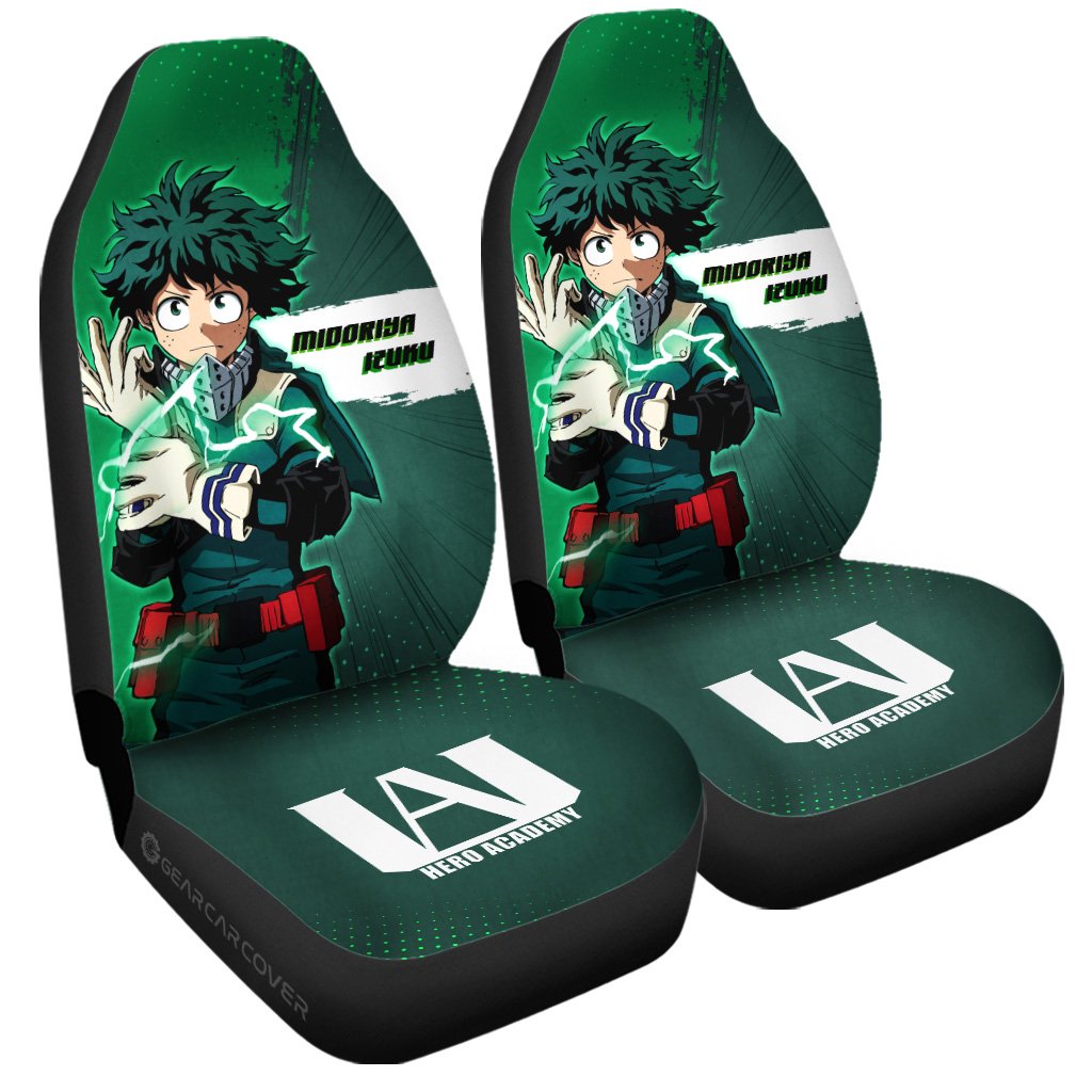 Izuku Midoriya Car Seat Covers Custom For Fans - Gearcarcover - 3