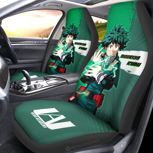 Izuku Midoriya Car Seat Covers Custom For Fans - Gearcarcover - 2