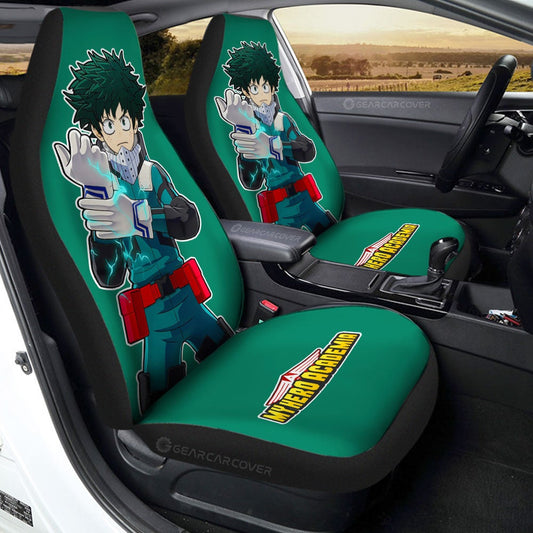 Izuku Midoriya Car Seat Covers Custom - Gearcarcover - 1