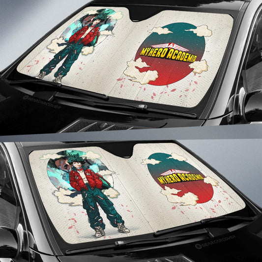 Izuku Midoriya Car Sunshade Anime Collection - Gearcarcover - 2
