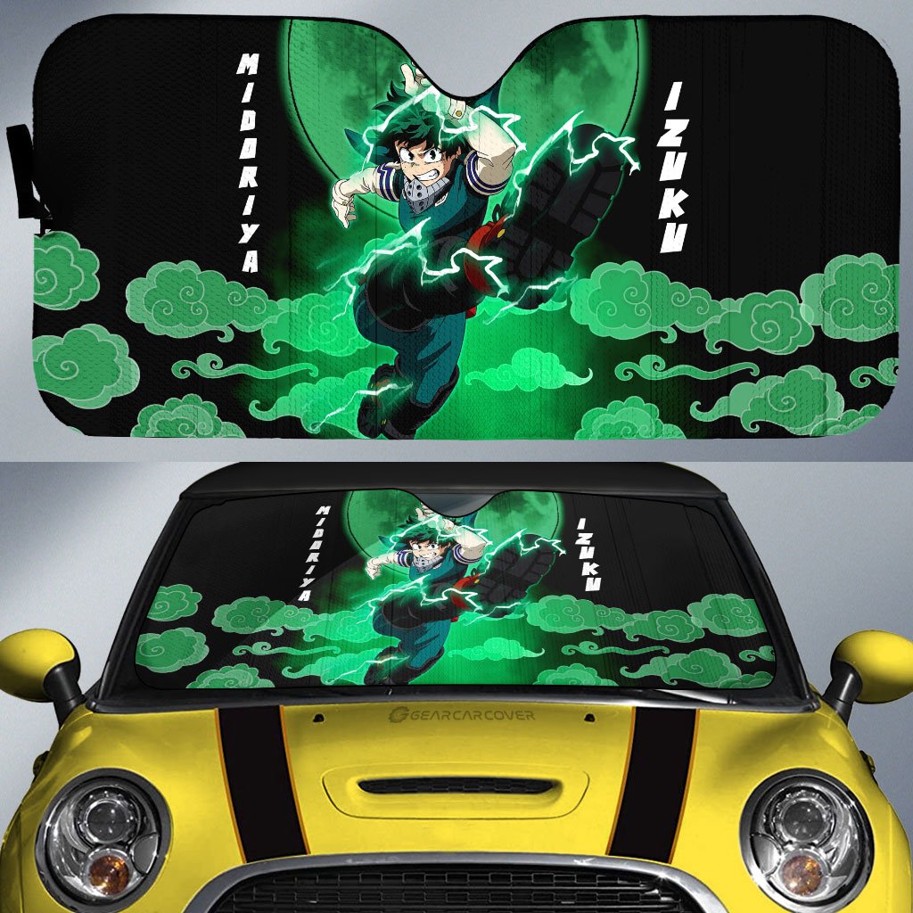 Izuku Midoriya Car Sunshade Custom Car Accessories - Gearcarcover - 1