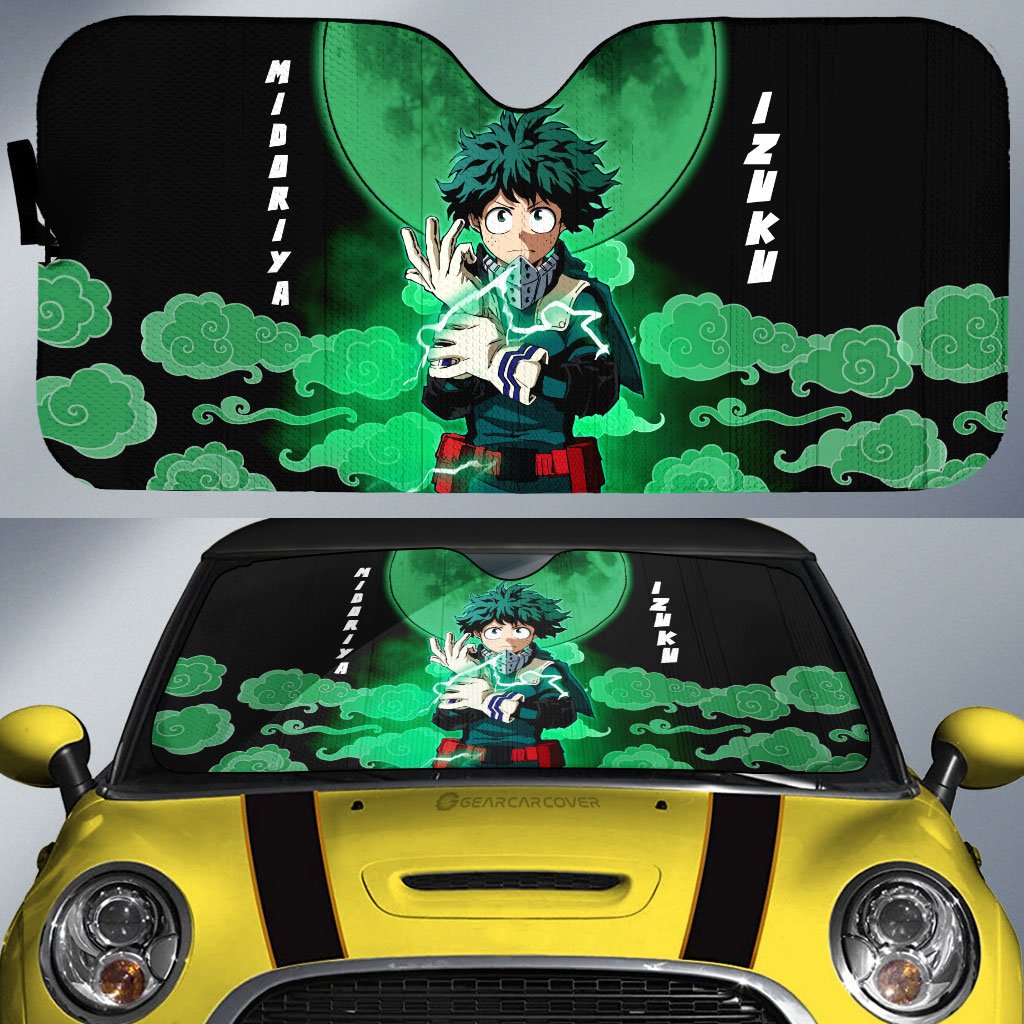 Izuku Midoriya Car Sunshade Custom Car Accessories - Gearcarcover - 1