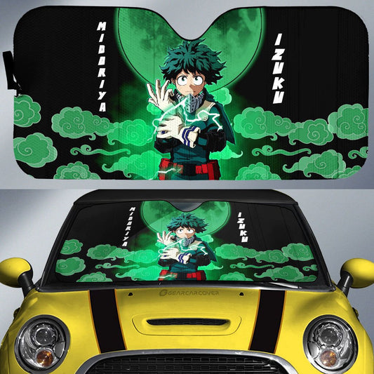 Izuku Midoriya Car Sunshade Custom Car Accessories - Gearcarcover - 1