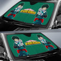 Izuku Midoriya Car Sunshade Custom - Gearcarcover - 2