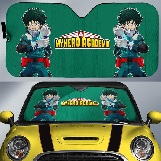 Izuku Midoriya Car Sunshade Custom - Gearcarcover - 1